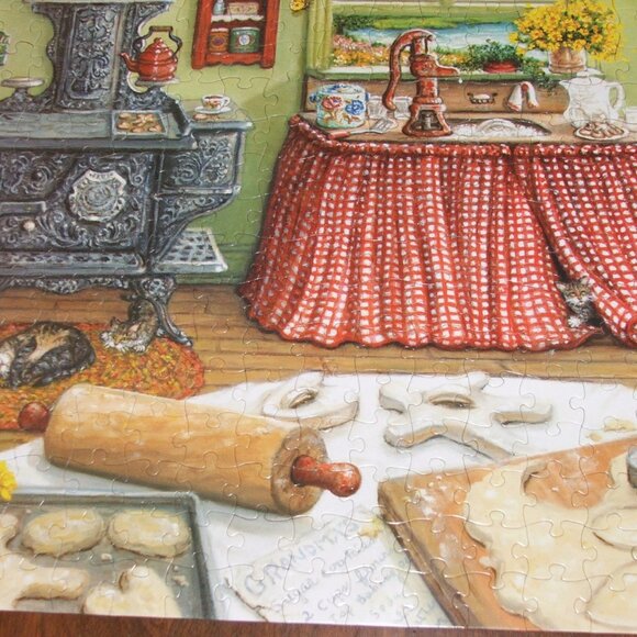 2 Deluxe Jigsaw Puzzles EZ Grip 600 Piece Fawn Puzzle Missing (P125) - Picture 2 of 5